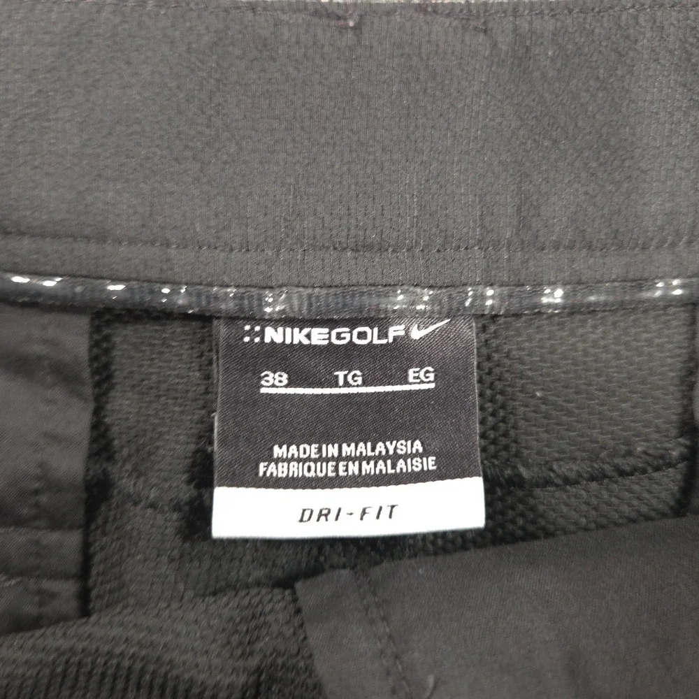 Nike Men's Dri Fit Black Golf Shorts Size 38 10